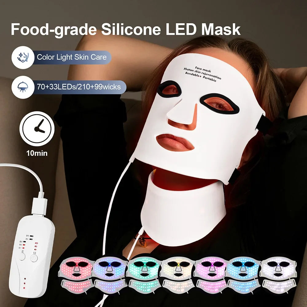 Radiant Red Light Therapy Facial Mask