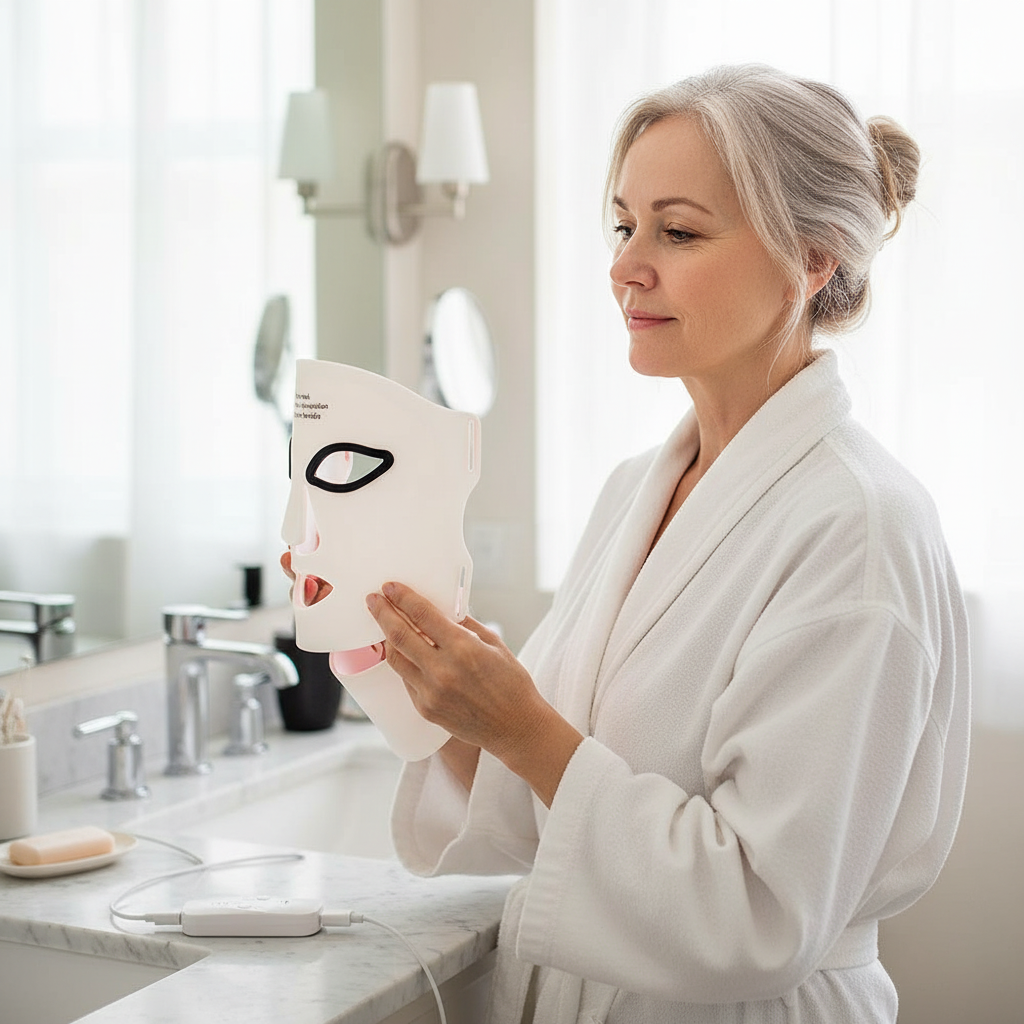 Radiant Red Light Therapy Facial Mask