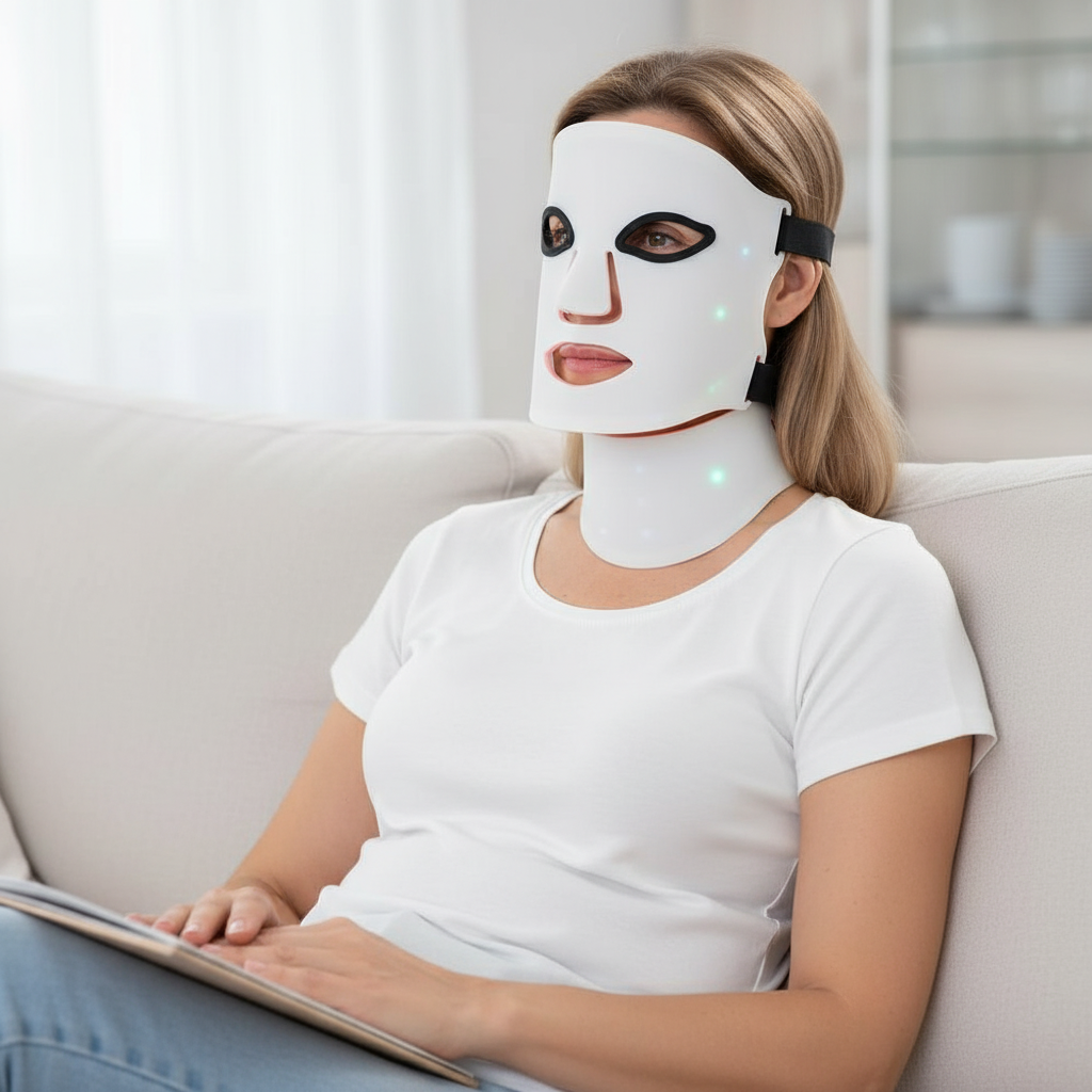 Radiant Red Light Therapy Facial Mask
